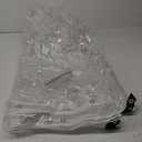 Waterproof Tarpaulin Clear Tarps Tarpaulin 100% Transparent Waterproof with Grommets for Plants Greenhouse, Pet Hutch Roof Completely Transparent Thickness is 0.35 Mm (3Mx4M)