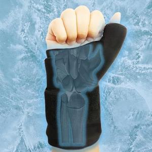 Thumb Wrist Ice Pack Glove, Wrist Thumb Cold Packs, Gel Compression Support for Arthritis with Adjustable Straps - Great for Carpal Tunnel, Arthritis, Rheumatism, Tenosynovitis, Tendonitis, Pack 2