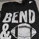Funny Football Bend and Snap Long Sleeve T-Shirt Large