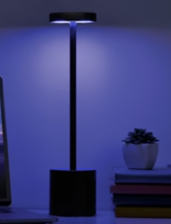 MK Touch Metal Lamp W RGB LEDs BK