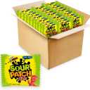 SOUR PATCH KIDS Soft & Chewy Candy, Bulk Candy, 140 Snack Packs BBD Sep. 03, 2026