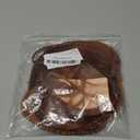 CAISHA Jumbo Scrunchie Braided Updo Wavy Messy Bun Hairpiece Copper Brown G14D