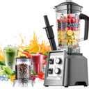 Blender for Smoothies, Blender with 68Oz. Pitcher & 20Oz. Grinder, 28000 RPM Blenders for Kitchen, Ice Crushing, Frozen Fruits, Blending