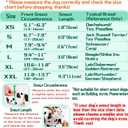 2 x Dog Muzzle, Air Mesh Breathable Muzzle for Medium Large Sized Dogs to Anti & Prevent Biting Barking Chewing, Soft Basket Muzzle for German Shepherd Dog with Reflective & Adjustable Strap(Grey-S (S(Circumference:6.7''-7.9''in))