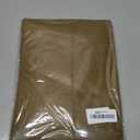 Elegant Rectangular Tablecloth, 100% Waterproof Vinyl, Solid Color Tablecloth, Modern Minimalist Style, Suitable for Dining/Gathering/Picnic/Kitchen Table Decoration(Brown,70"x52" Rectangular)