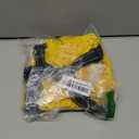 Lukovee Dog Raincoat - Waterproof Rain Jacket with Harness & Removable Hood, Reflective Double Layer Dog Rain Coat Poncho (Y,L)