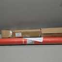 PerkHomy 36" x 2,400" (200') Medium Green Kraft Paper Roll for Craft Bulletin Board Paper Art Table Covering Crafting Gift Wrapping Bouquet Packing Parcel 80GSM 55LB (Orange Red, 36" x 200')