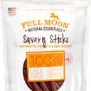 Full Moon All Natural Human Grade Dog Treats, Essential Chicken Savory Sticks, 16 Ounce (1 Pound (Pack of 1))