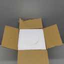 9.5" Blue Ceramic Vase - Minimalist Blue and Gold Flower Vase, Blue Decor Large Pampas Grass Vase, Boho Decorative Centerpiece Vase for Home Decor, Table, Shelf, Mantel, and Entryway (Medium)