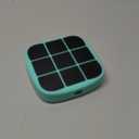 Tic-Tac-Toe Bolt Game, 4-in-1 Handheld Puzzle Games Console, Electronic Tic-Tac-Toe Game for Educational and Memory Growth, Portable Travel Games for Car Ride, Board Games for Kids and Adults (Cyan)