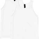 size L Hanes Men’s Performance Tank, X-Temp Moisture-Wicking Tank Top, Solid Colors, 2-Pack