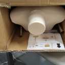 EaseHome Dress Form Mannequin Body, Female Mannequin Torso with Detachable Silvery Metal Stand and Rectangular Base for Clothing Dress Jewelry Display, Adjustable Height 50-70 Beige Body