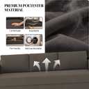 Sofa Cover for IKEA Friheten 3 Seat Sofa Bed Sleeper, Friheten Cover Sofa Cover, Polyester Machine Washable, Light Gray