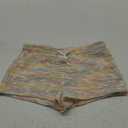 RoseSeek Women's Drawstring Waist Knit Mini Shorts Skinny Comfy Lounge Shorts Micro Bottoms, Large
