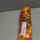 Alupssuc 20 Bundles Artificial Fall Flowers for Outdoors Decoration, Faux Pansies Fake Mums Flowers Plants, UV Resistant No Fade Realistic Silk Pansy for Porch Planter Garden Patio Yard, Autumn Orange