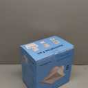 8 Inch Bathroom Exhaust Fan, Square 110 CFM 1.0 Sones Ultra Quiet Bathroom Vent Fan with DC Motor Full ABS Cover for 8.07" Ceiling Opening Mount Bath & Laundry, 110V-220V