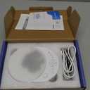 CD Player Portable, FELEMAN Upgraded Boombox CD Player & Bluetooth Speaker 2 in 1 Combo, Rechargeable Portable CD for Car/Home with Remote Control, FM Radio, Support AUX/USB, Headphone Jack (White)