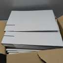 10x10x3 inch Shipping Boxes, White Corrugated Cardboard Box Literature Mailing Shipping Packaging Recyclable Storage Boxes and Craft Gifts Giving Products Business White Box Set of 25 (10''x10''x3'')