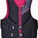 HyperLite Women's Indy Life Jacket - US Coast Guard Approved Level 70 Buoyancy Aid, Great for Any Water Sports Activity Including Boating, Paddle & Swimming - Small
