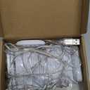 Consciot LED Vanity Lights for Mirror, Hollywood Style Strip, Adjustable Color & Brightness, USB Cable, Dimmable Makeup Stick on Table Dressing Room, White