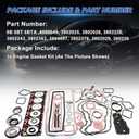 6B 6BT 6BTA Engine Overhaul Gasket Kit Fits for Cummins Dodge Ram Pickup 5.9L 12V Cummins Engine Excavator Aftermarket Parts