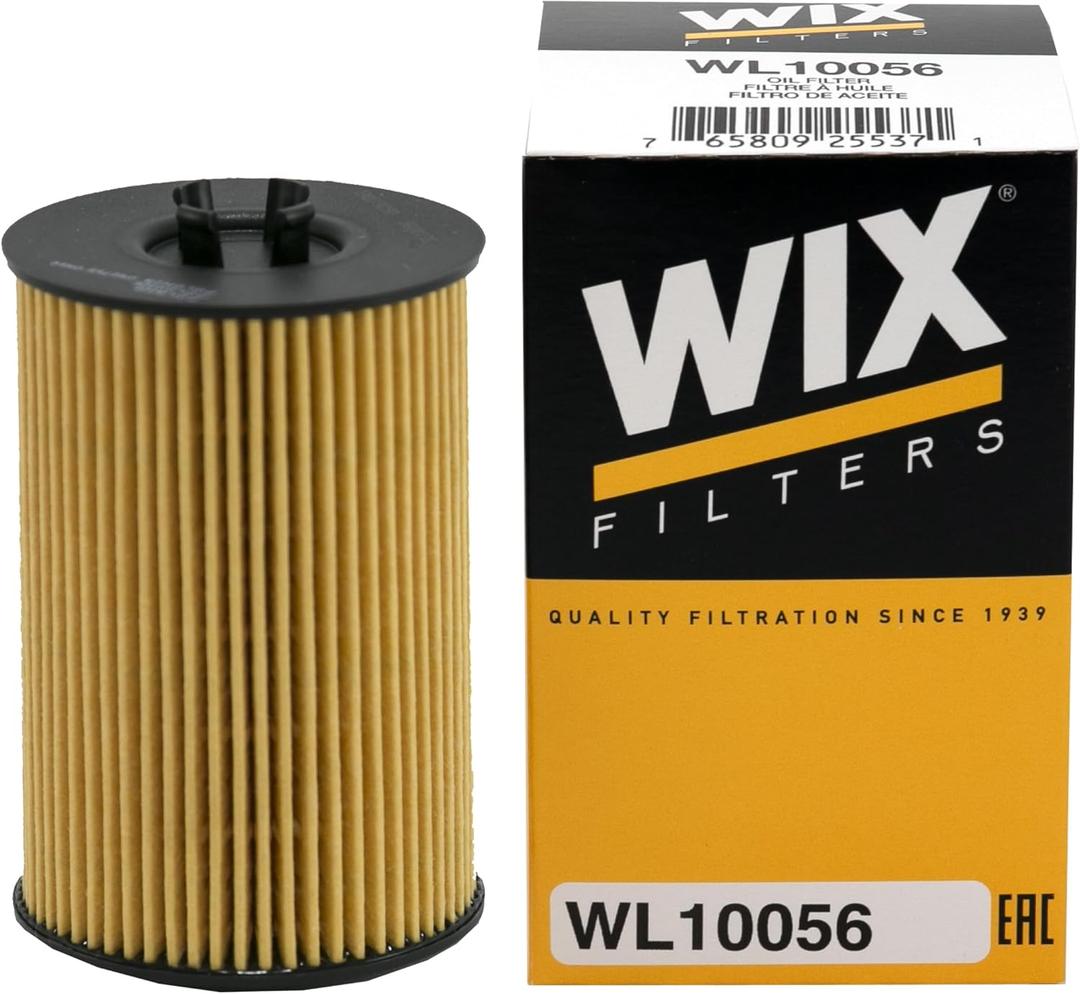WIX WL10056 Oil Filter Replacement, Built for Synthetic and High Mileage Oil - Compatible With Audi, Volkswagen (14-19)