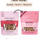 Bocce's Bakery Oven Baked Say Moo Treats for Dogs, Wheat-Free Everyday Dog Treats, Made with Real Ingredients, Baked in The USA, Natural Soft & Chewy Cookies, Beef & Cheddar Recipe, 6 oz (EXP 07/09/26)