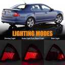 RH Halogen Type Tail Light Fit For 2010-2012 Ford Fusion Right Passenger Side Rear Tail Light Rear Lamp Replacement For 9E5Z13404A