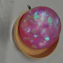 Glitter Dumpling Squishy Toy Dumpling Stress Ball with Steamer Case, Stress Relief Fidget Toy for Adults, Cute Squeeze Desk Toy Portable Toy Gift Idea (Pink)