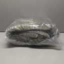 LEAONME Velvet Quilt King Size 98''x106'', Lightweight Olive Green Velvet Comforter Set with 2 Matching Shams, Soft Cross Stitch Bedspread Coverlet Bedding Set for All Season