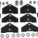 2" Front Rear Full Lift Kit Suspension Rise Mount Brackets Compatible with Polaris RZR 800 EFI Models UTV