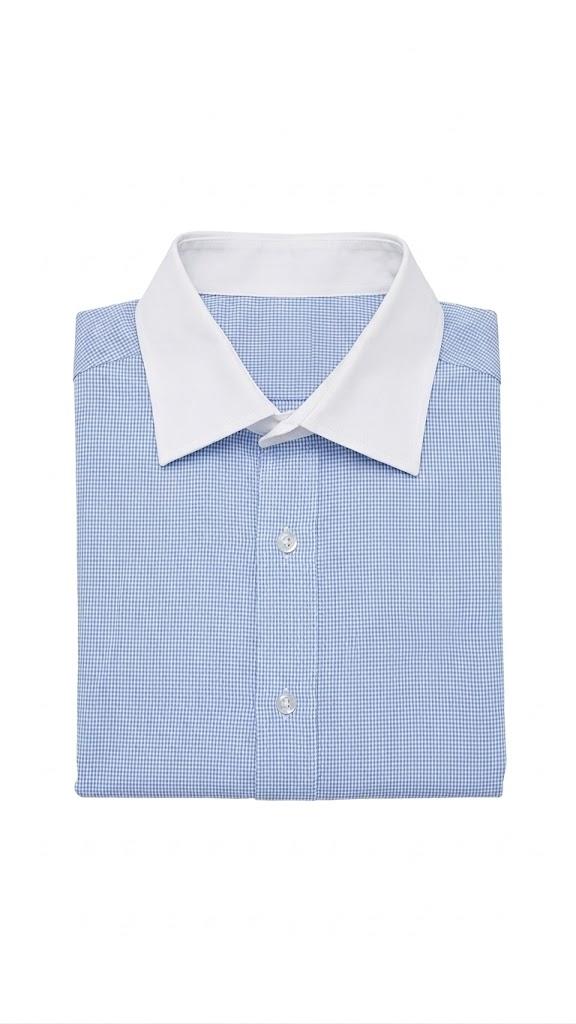 Year In Year Out French Cuff Wrinkle Free Dress Shirt for Men Regular Fit Long Sleeve Wrinkle Resistant Shirt (Large, Sky Blue 179)