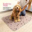 Super Absorbent Washable Pee Pads for Dogs - 2-Pack Superior Reusable Puppy Pads Pet Training Pads 100% Waterproof Dog Pee Pad Protects Against Urine Leakage Non-Slip Grip Prevents Slipping& Bunching, 24"L x 18"W