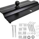 5th Wheel Gooseneck Hitch Trailer Towing Multi-Fit in-Bed Fixed Offset 25,000 lbs, 2-5/16-Inch Ball