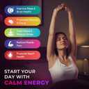 Magnesium Glycinate Gummies 600mg High Absorption Dual Magnesium Complex for Daily Balance & Inner Calm, Sugar Free Vegan Magnesium Supplement for Women, Men & Kids Gentle on Stomach, Non-GMO
