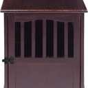 Casual Home Wooden Medium Pet Crate, End Table, Espresso, Size: 27.5"L x 20.0"W x 24.0"H