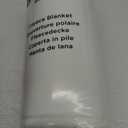 Bedsure GentleSoft Large Fleece Blanket for Bed - Cozy Soft Throw Blankets for Women, Cute Large Throws for Girls, Off White, 120x120 Inches