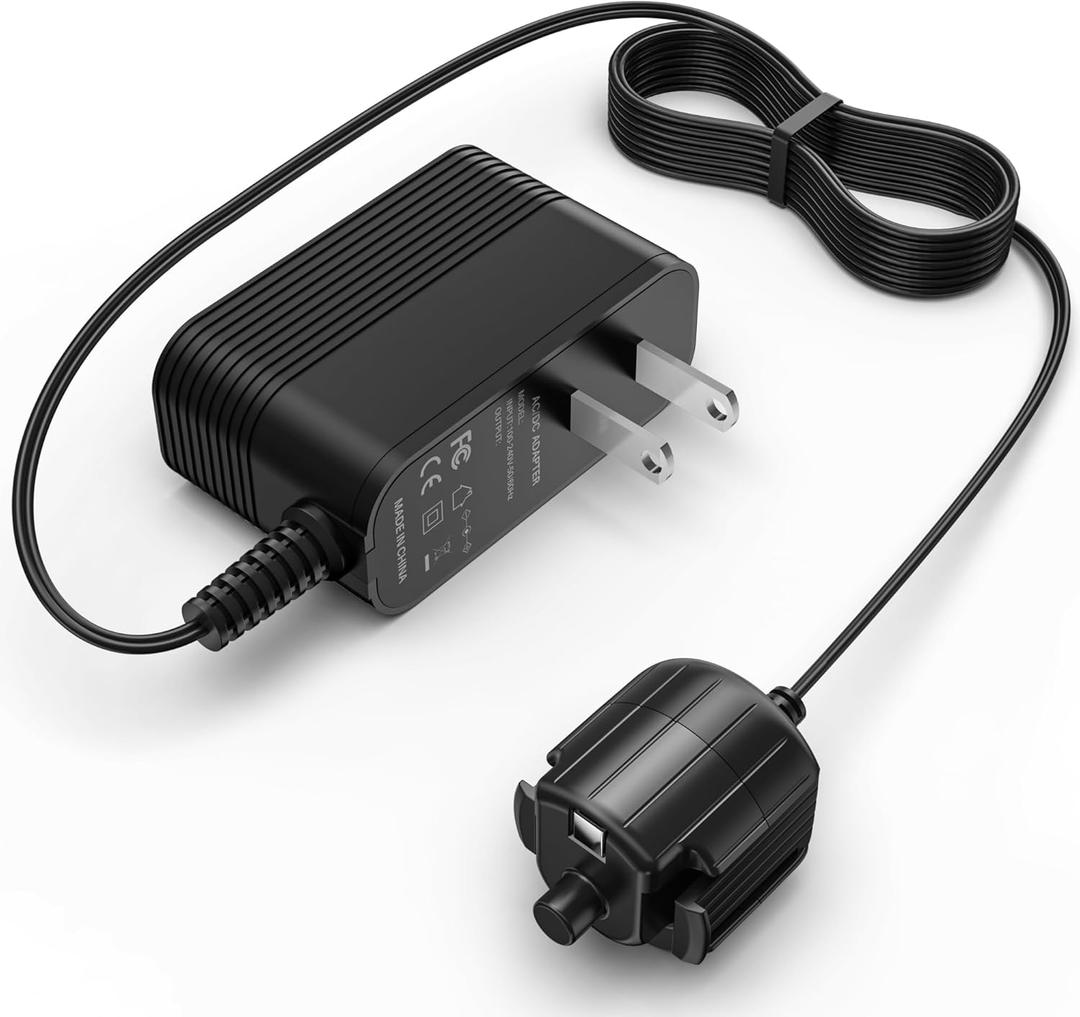 Charger for Pool Blaster Vacuum Parts Power Cord for Pool Blaster Max Cordless Pool Vacuum Compatible with Max Li, Max Li CG, Max Li HD, Millenium Li, iVAC 360 Li and Volt FX-8 Li Cleaner Adapter