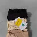 Momcozy Women's Maternity High Waist Underwear Pregnancy Soft Seamless Maternity Underwear Over Bump (Large, Black,almond,oyster Pink-3pk)