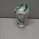 Amosfun Metal Urn Planter Grecian Vase Flower Arrangement Pot for Wedding Table Centerpiece Metal Urn Pot 6.3 Inch Tall