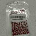 8sheets Adhesive Decals Girls Valentine's Decal Decor and DIY Decorations Stickers Nail Self- Manicure Accessories for Women Sticker Love Shaped Wedding Heart Day Romantic