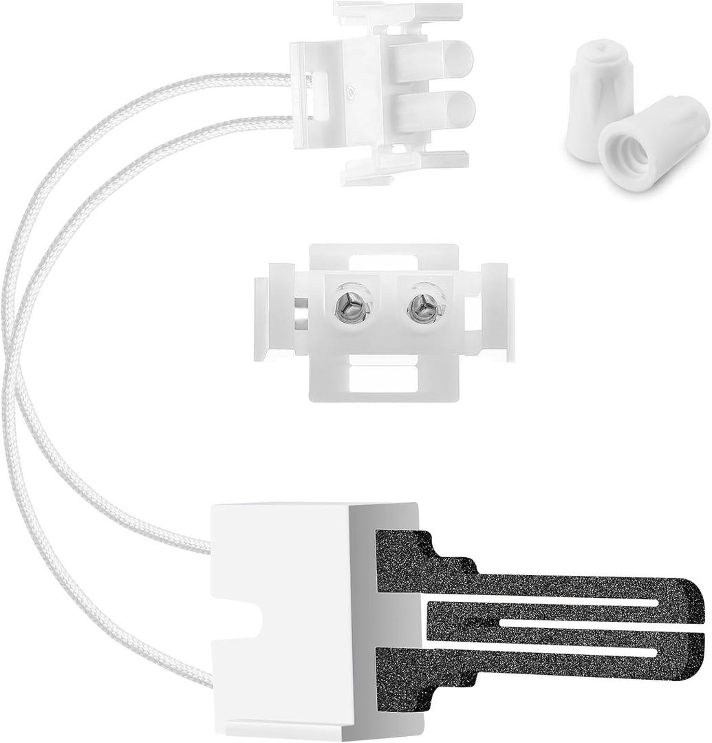 Dreyoo 1 Pack Furnace Hot Surface Ignitor Direct Replacement, Compatible with Trane American Standard B340039P01, IGN34, IGN00034, IGN54 and IGN00054