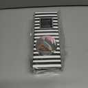 LOVSPA Reed Diffuser Set, Christmas Cabin Scented Oil Diffuser with Sticks, Home Fragrance Accessories for Bathroom Shelf Decor, Aroma Diffusers for Home or Office Desk, USA Made (Modern Stripe/4.5 oz)