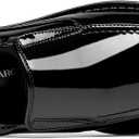 Bruno Marc Boy's Dress Shoes Slip-On Loafer Wedding Shoes, Size 4 Big Kid, Black-Pat