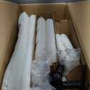 Cross Legged Office Chair, Ergonomic Cloud Criss Cross Desk Chair, Meditation Chair with Wheels, Height Adjustable Seat for ADHD, Wide Kneeling Chair with Back Support, Corduroy Fabric, White