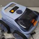 (2025 New) Robotic Pool Vacuum, Robotic Pool Cleaner for Inground Pools, Pool Robot with Smart Navigation, Floor/Wall/Waterline Cleaning, 180 Mins Runtime for Pool Up to 2100 Sq.ft