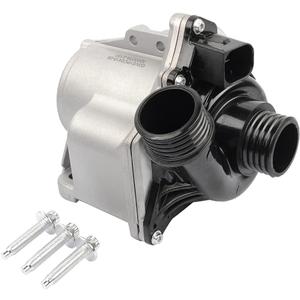 Electric Engine Water Pump w/Bolts 11517632426 Replacement for BM-W E60 E61 E82 E88 E90 F01 640i 535i 740i 740Li 135i 335i 335is 335xi 535xi 135is X1 X3 X4 X5 X6 Z4 3.0L L6#11517586929 A2C59514607