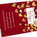 2 x Funny Valentine's Day Card for Wife, Romantic Wife Valentines Day Gifts from Husband, Sweet Valentines Card for Women Her (FY-351)