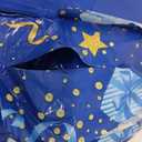 Tiamon 3 Pieces Boy 1st Birthday Party Tablecloth 54 x 108 Inch Plastic Rectangular Table Cover First Birthday Tablecloth Decorations for Boy Baby Shower Party Supplies(Royal Blue)