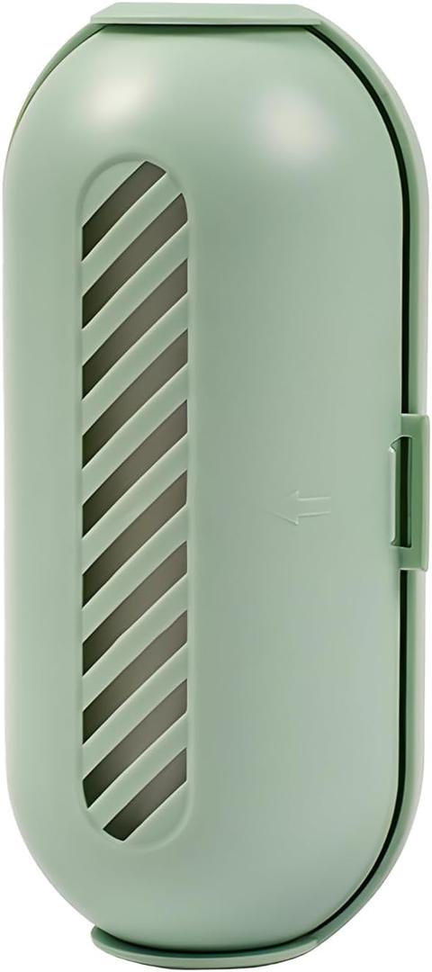 Reusable Lint Roller for Pet Hair, Washable Sticky Hair Remover with Strong Adhesion, Compact Travel Size Roller for Clothes, Sofa, Car, Carpet, Reusable & Eco-Friendly (Green)